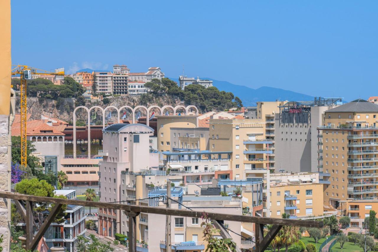 Proche Monaco, Vue Mer Et Acces A La Plage Saint-Antoine (Alpes-Maritimes) Exterior foto
