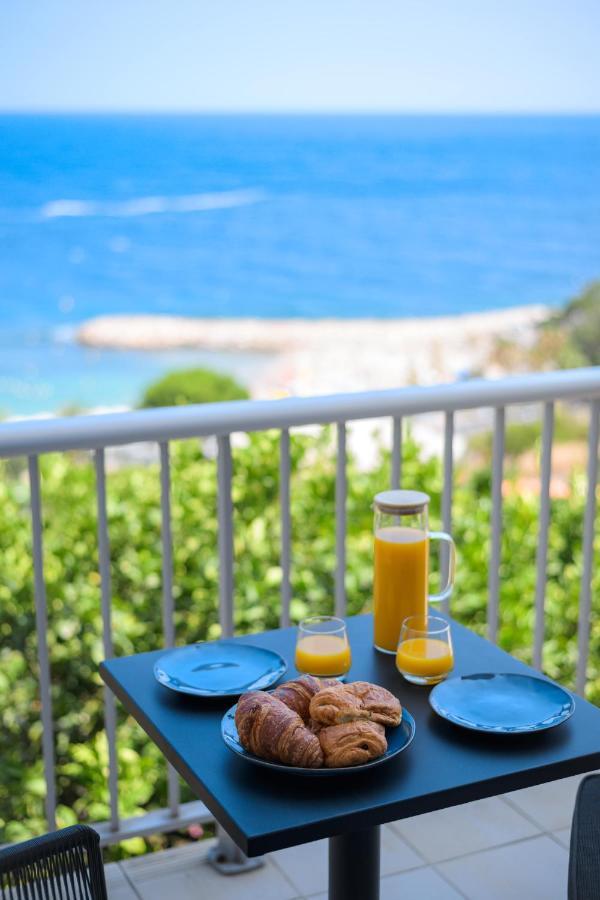Proche Monaco, Vue Mer Et Acces A La Plage Saint-Antoine (Alpes-Maritimes) Exterior foto